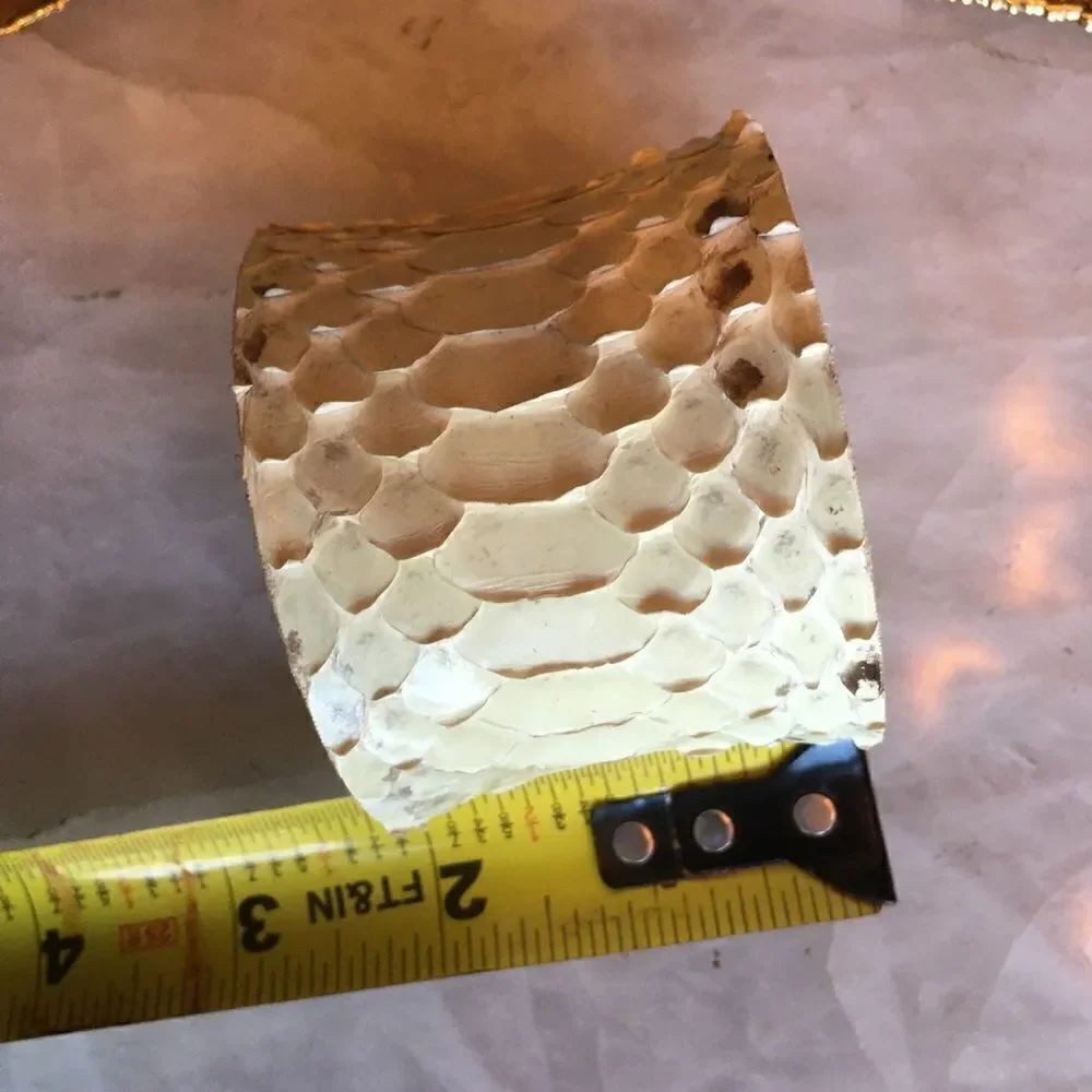 WHITE PYTHON 2” Cuff - Picture 4 of 8